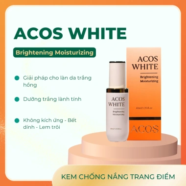 Kem Chống Nắng Trang Điểm Acos White - Nâng Tone, Kiềm Dầu, Bảo Vệ Da - Giảm 44k còn 166500đ 2