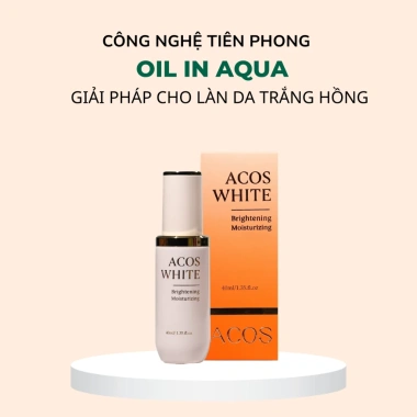 Kem Chống Nắng Trang Điểm Acos White - Nâng Tone, Kiềm Dầu, Bảo Vệ Da - Giảm 44k còn 166500đ 6
