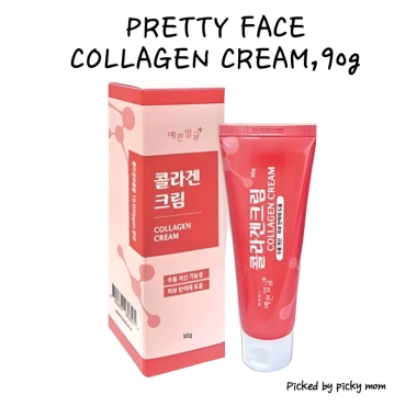 Kem Collagen Pretty Face 90g - Kem chống nhăn Hàn Quốc, tăng độ đàn hồi & độ ẩm, giá chỉ 232.301₫