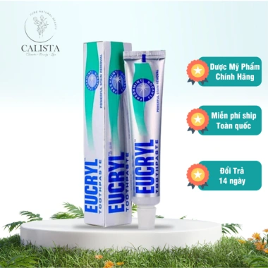 Kem đánh răng Eucryl trắng răng, trị hôi miệng, công thức làm sạch sâu – Giá chỉ 78.000 VND 2