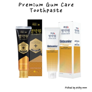 Kem đánh răng Jukyeom Myungyakwon 120g Chăm sóc nướu, giảm nhạy cảm, Keo ong vàng Plus
