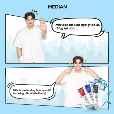 Kem Đánh Răng Median IQ 93% Trắng Răng Màu Bạc 120g - Chính hãng, 65.000₫ 4
