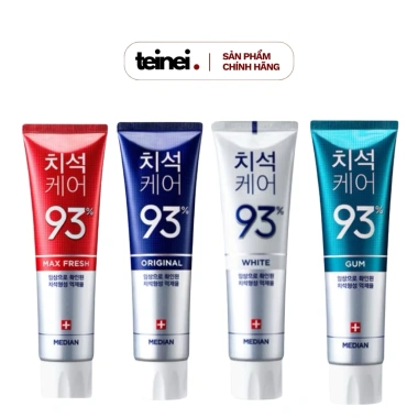 Kem đánh răng Median IQ 93% Trắng răng màu bạc 120g - Giảm giá 65.000đ, giá gốc 82.550đ
