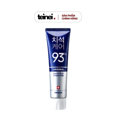 Kem đánh răng Median IQ 93% Trắng răng màu bạc 120g - Giảm giá 65.000đ, giá gốc 82.550đ