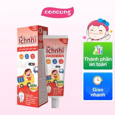 Kem đánh răng thảo dược Ích Nhi hương dưa gang 50g - làm sạch sâu, ngừa sâu răng, giá 35.000 VND 2 Kem đánh răng thảo dược Ích Nhi hương dưa gang 50g - làm sạch sâu, ngừa sâu răng, giá 35.000 VND 2
