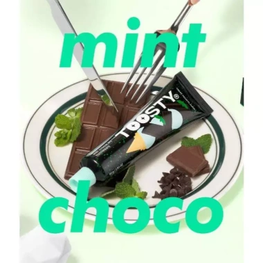 Kem đánh răng thuần chay TOOTY 80g - Hương vị tự nhiên, hơi thở tươi, chăm sóc răng miệng - 4 hương vị
