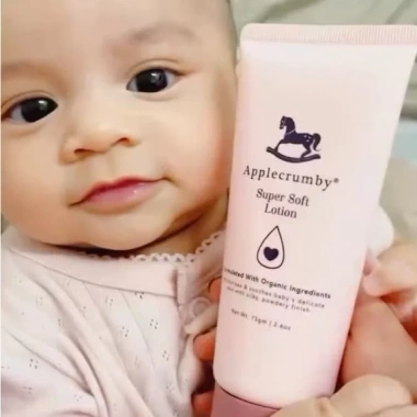 Kem dưỡng ẩm Applecrumby Super Soft Lotion 75g cho bé sơ sinh - Da nhạy cảm, dịu nhẹ, chỉ 330.000₫