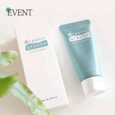 Kem dưỡng ẩm SQUSQU Organic Ground 50ml - Dưỡng ẩm sâu, hữu cơ, giá 322.000₫