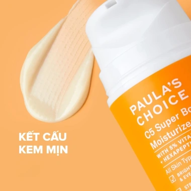 Kem dưỡng ẩm Vitamin C Paula's Choice C5 Super Boost 15ml Sáng da, tăng collagen 557k 6