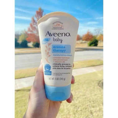 Kem dưỡng Aveeno Baby làm dịu, giữ ẩm cho bé da chàm, viêm da cơ địa - 320.000₫ 3 Kem dưỡng Aveeno Baby làm dịu, giữ ẩm cho bé da chàm, viêm da cơ địa - 320.000₫ 3