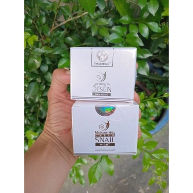 Kem dưỡng da ốc sên Thorakao ngày đêm – Dưỡng ẩm sâu, làm mờ vết thâm, giảm giá 20%