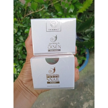 Kem dưỡng da ốc sên Thorakao ngày đêm – Dưỡng ẩm sâu, làm mờ vết thâm, giảm giá 20%