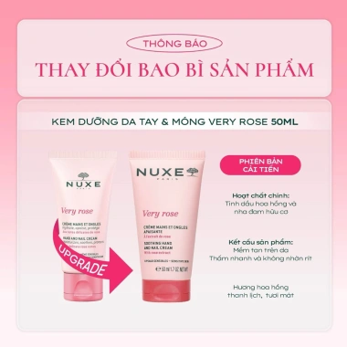 Kem Dưỡng Da Tay & Móng Nuxe Tinh Dầu Hoa Hồng 50ml - Dưỡng ẩm, Da mịn, Giá 270k 2
