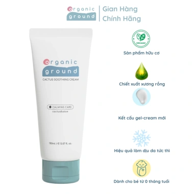 Kem Dưỡng Dịu Da Chiết Xuất Xương Rồng 150ml - Dưỡng ẩm, Làm Mịn, Giá 485.000₫