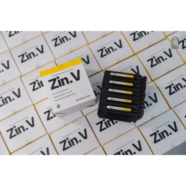 Kẽm hữu cơ Zin.V dễ uống, hấp thu nhanh - Hộp 30 ống giảm giá 300.000₫ 4