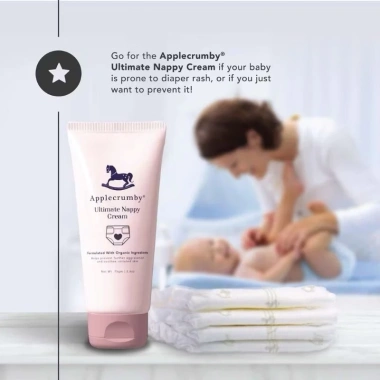 Kem làm dịu & chống hăm tã Applecrumby Ultimate 75ml – Dịu nhẹ cho da bé, 330.000₫