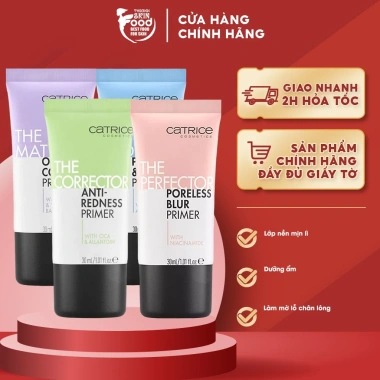 Kem Lót Kiềm Dầu Catrice Primer 30ml - Dưỡng ẩm, làm đều màu da, 209.000₫