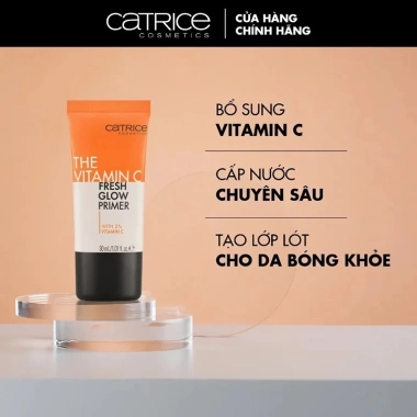 Kem Lót Kiềm Dầu Catrice Primer 30ml - Dưỡng ẩm, làm đều màu da, 209.000₫