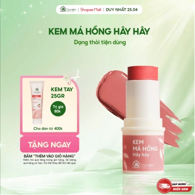 Kem Má Hồng Trang Điểm Hây Hây Mỏng Nhẹ Tự Nhiên Cỏ Mềm 5g Giá ưu đãi 153.000₫
