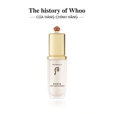 Kem nền nhung lì 24h Whoo Gongjinhyang Mi Velvet 40ml - Giá 1,350,000₫