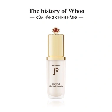 Kem nền nhung lì 24h Whoo Gongjinhyang Mi Velvet 40ml - Giá 1,350,000₫ 6 Kem nền nhung lì 24h Whoo Gongjinhyang Mi Velvet 40ml - Giá 1,350,000₫ 6