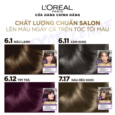Kem nhuộm dưỡng tóc sâu màu L Oreal Paris Excellence Fashion 172ml - Giá 199.000 VNĐ giảm từ 254.720