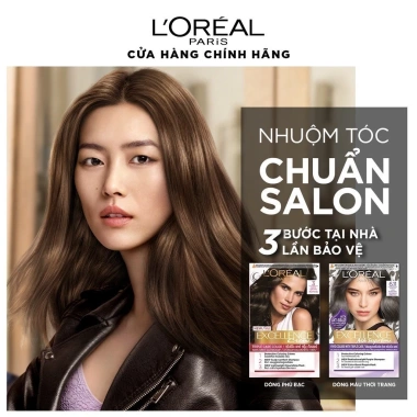 Kem nhuộm dưỡng tóc sâu màu L Oreal Paris Excellence Fashion 172ml - Giá 199.000 VNĐ giảm từ 254.720