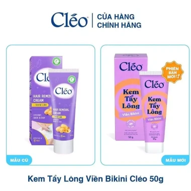 Kem Tẩy Lông Bikini CLEO 50g Từ Khoai Tây & Mật Ong - Không Đau, Giá 179k