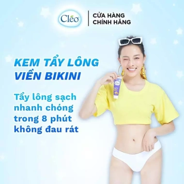 Kem Tẩy Lông Bikini CLEO 50g Từ Khoai Tây & Mật Ong - Không Đau, Giá 179k