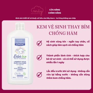 Kem thay tã bỉm & chống hăm hữu cơ cho bé sơ sinh Jonzac 399.000₫ 4 Kem thay tã bỉm & chống hăm hữu cơ cho bé sơ sinh Jonzac 399.000₫ 4