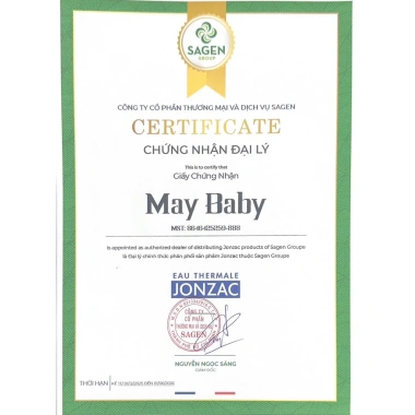 Kem thay tã bỉm & chống hăm hữu cơ cho bé sơ sinh Jonzac 399.000₫