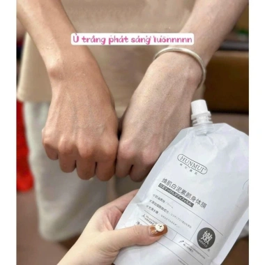 Kem ủ tắm trắng HUNMUI Body nội địa 300ml - Da trắng sáng, dưỡng ẩm, giảm thâm, giá chỉ 65.000 VND
