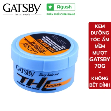 Kem ủ tóc Gatsby 70g - Nhật Bản phục hồi hư tổn, siêu mượt, lạnh thơm, chỉ 39.000đ