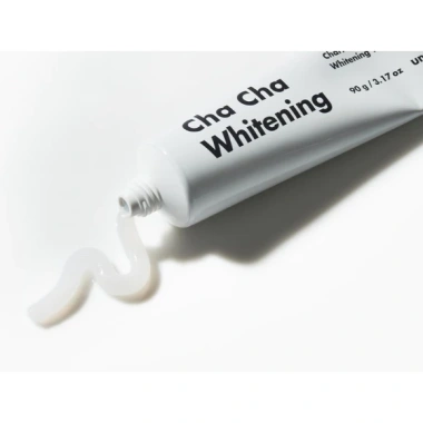 Kem Unpa CHA CHA CHA Than – Làm trắng da, Fluoride 1.450ppm, chăm sóc nướu, Pro Golden Barrier, Hàn Quốc 4