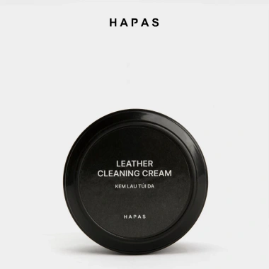 Kem Vệ Sinh HAPAS 160g Túi Xách, Giày Dép, Balo - Làm sạch nhanh, khử mùi, bảo vệ da 82.991₫ 3