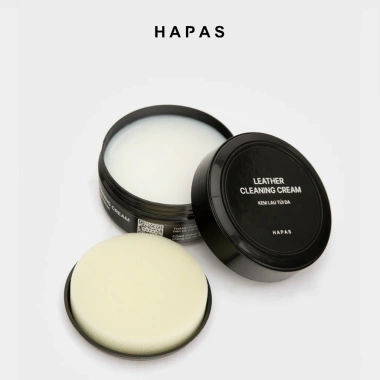 Kem Vệ Sinh HAPAS 160g Túi Xách, Giày Dép, Balo - Làm sạch nhanh, khử mùi, bảo vệ da 82.991₫ 4