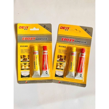 Keo AB Trong Suốt 2 Thành Phần - Dán Kính, Thủy Tinh, Sắt, Chịu Nén, Độ Bền Cao 7