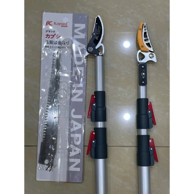 Kéo cắt cành cao cấp Kapusi Nhật Bản 3-5m 3 đoạn, giá chỉ 530k giảm từ 636k 2 Kéo cắt cành cao cấp Kapusi Nhật Bản 3-5m 3 đoạn, giá chỉ 530k giảm từ 636k 2