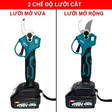 Kéo cắt tỉa chạy pin MONQIQI - Động cơ không chổi than, màn hình LED, sâu 3 cm, giá chỉ 450 000đ 6