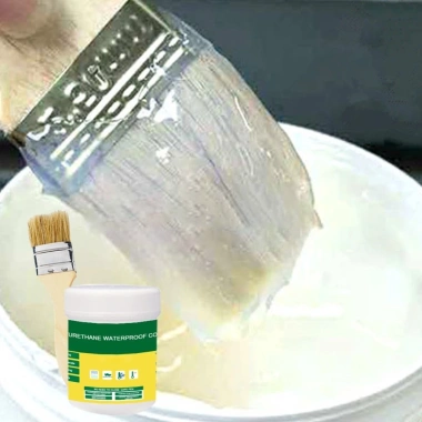 Keo chống thấm nước trong suốt MONQIQI 500g + bàn chải chuyên dụng cho nhà vệ sinh - Giá chỉ 50.000 VND