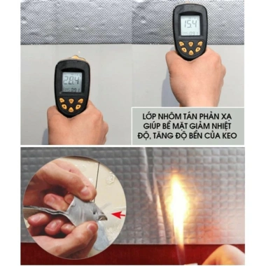 Keo dán chống thấm đa năng 5x5cm cho tường, trần, mái tôn, ống nước, bể bơi - Giá chỉ 29.000đ 4