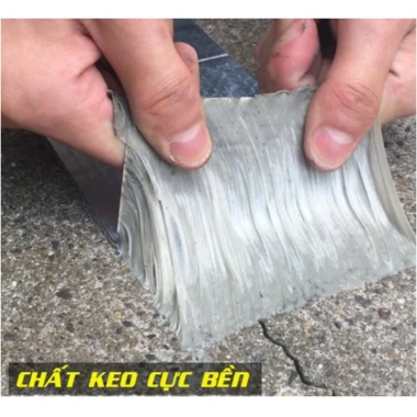 Keo dán chống thấm đa năng 5x5cm cho tường, trần, mái tôn, ống nước, bể bơi - Giá chỉ 29.000đ 6