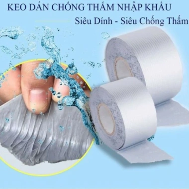 Keo dán chống thấm đa năng 5x5cm cho tường, trần, mái tôn, ống nước, bể bơi - Giá chỉ 29.000đ 7