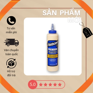 Keo dán gỗ Titebond 473ml Chính Hãng Mỹ - Giá ưu đãi 134.000₫ bền chắc, khô nhanh