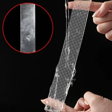 Keo dán hai mặt siêu mạnh SWEETASHAHEARTS - Băng dính lưới chống nước, dải băng 1/2mm không dấu vết, dễ tháo rời 8