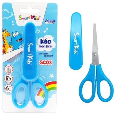 Kéo học sinh Smartkids SC03 cho bé 5+ tuổi - Học cấp 1, giá chỉ 19.700đ
