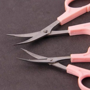 Kéo Hồng Đầu Cong Siêu Bén Cắt Len Chỉ Đồ Thủ Công DIY Giá 25.000 VNĐ 5