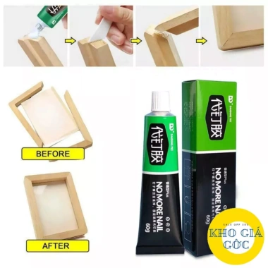 Keo Siêu Dính Nhật Bản 60g Đa Năng Dán Tường, Giày, Gỗ, Thuỷ Tinh - Thay Thế Đinh, Giá 25.000 VND 3