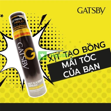 Keo sịt tóc Gatsby Extreme Hold 66ml mini - Giữ nếp cứng, nam nữ, thơm bóng, giá rẻ 75.000đ 2