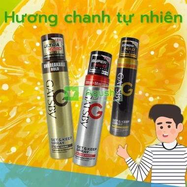 Keo sịt tóc Gatsby Extreme Hold 66ml mini - Giữ nếp cứng, nam nữ, thơm bóng, giá rẻ 75.000đ 6